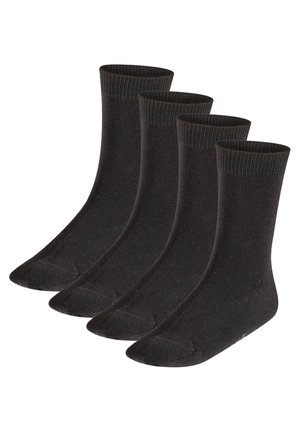 FALKE 4ER PACK - HAPPY - Socken - schwarz