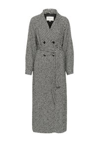 Trenci - black white boucle