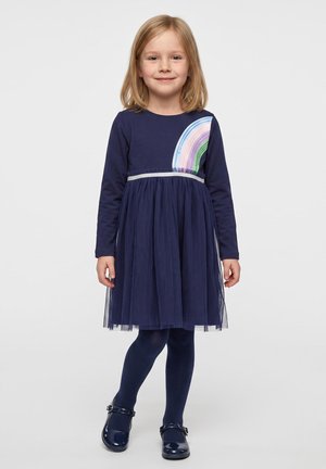 Blue Seven, Robe en jersey - nachtblau