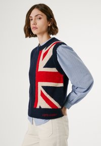 Pepe Jeans CAITLIN VEST - Πουλόβερ - dulwich blue