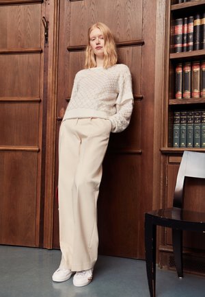 Pantalon classique - milk