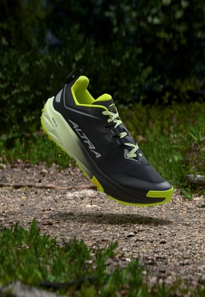 Altra EXPERIENCE WILD 3+ - Laufschuh Trail - black/silver-coloured/acid lime