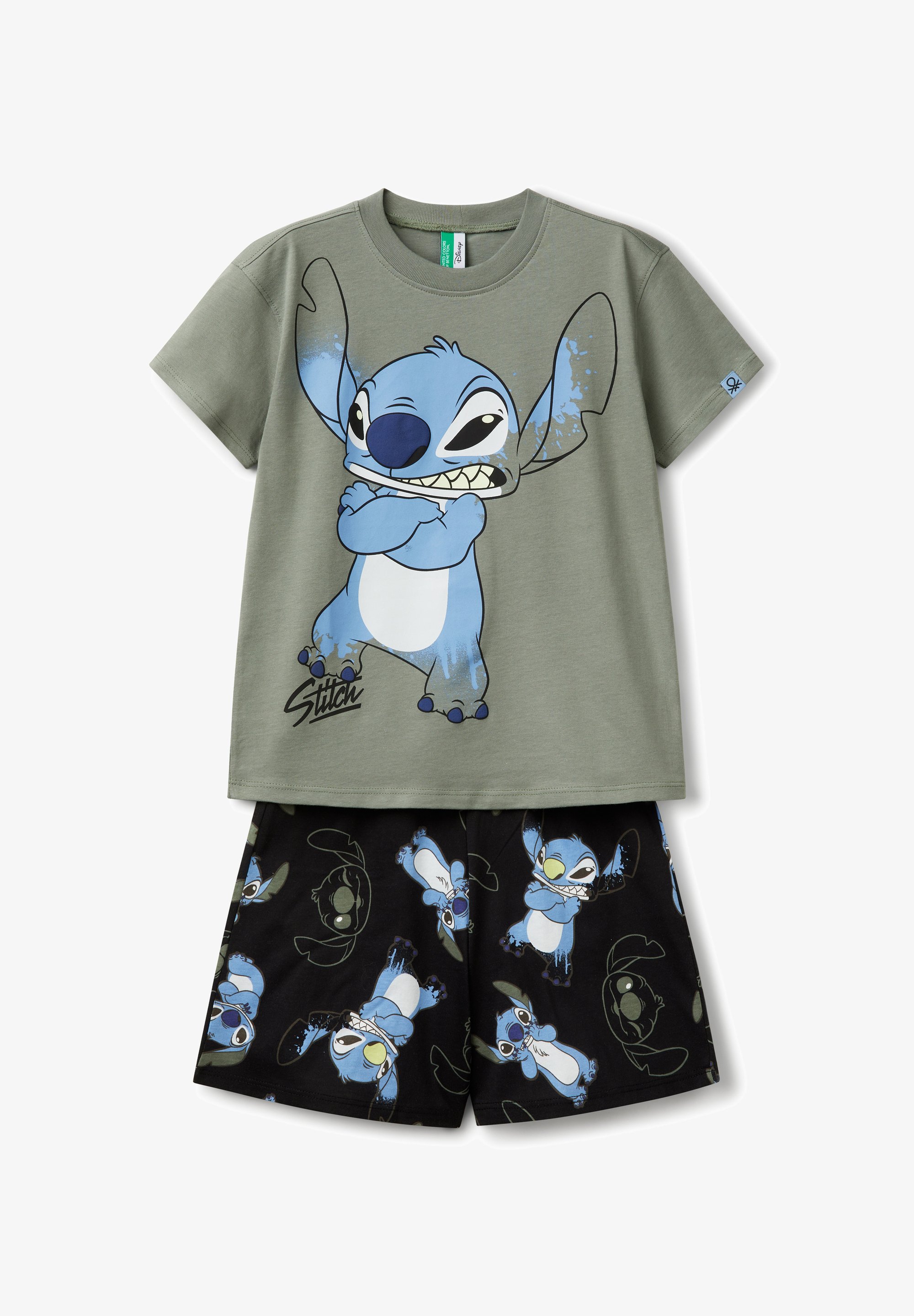 Pigiama Bambine United Colors Of Benetton: Set Corto In Cotone 100%, Comodo E Colorato, Ideale Per La Notte - Foto 7