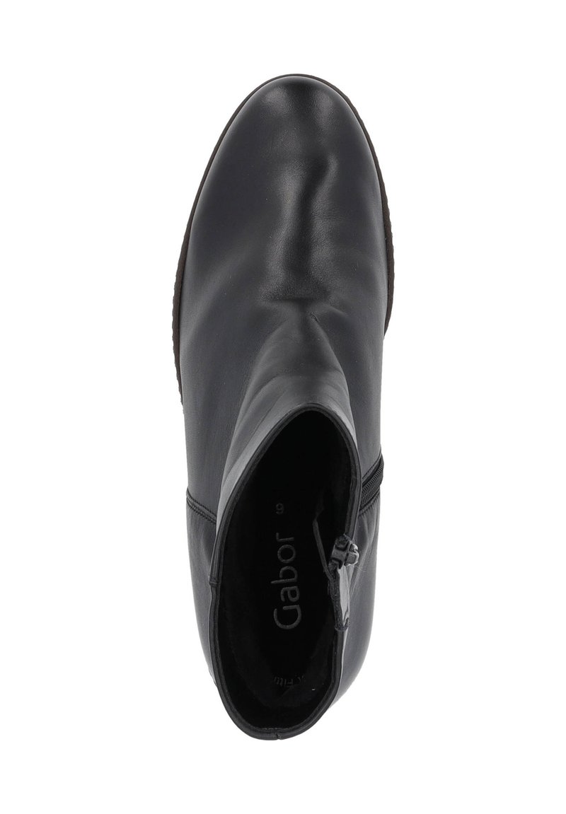Chaussures Gabor En Cuir Noir - Taille 9 US Femme - Occasion En Très Bon état