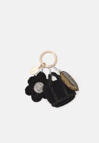 CHARM FEUILLE - Porte-clefs - noir
