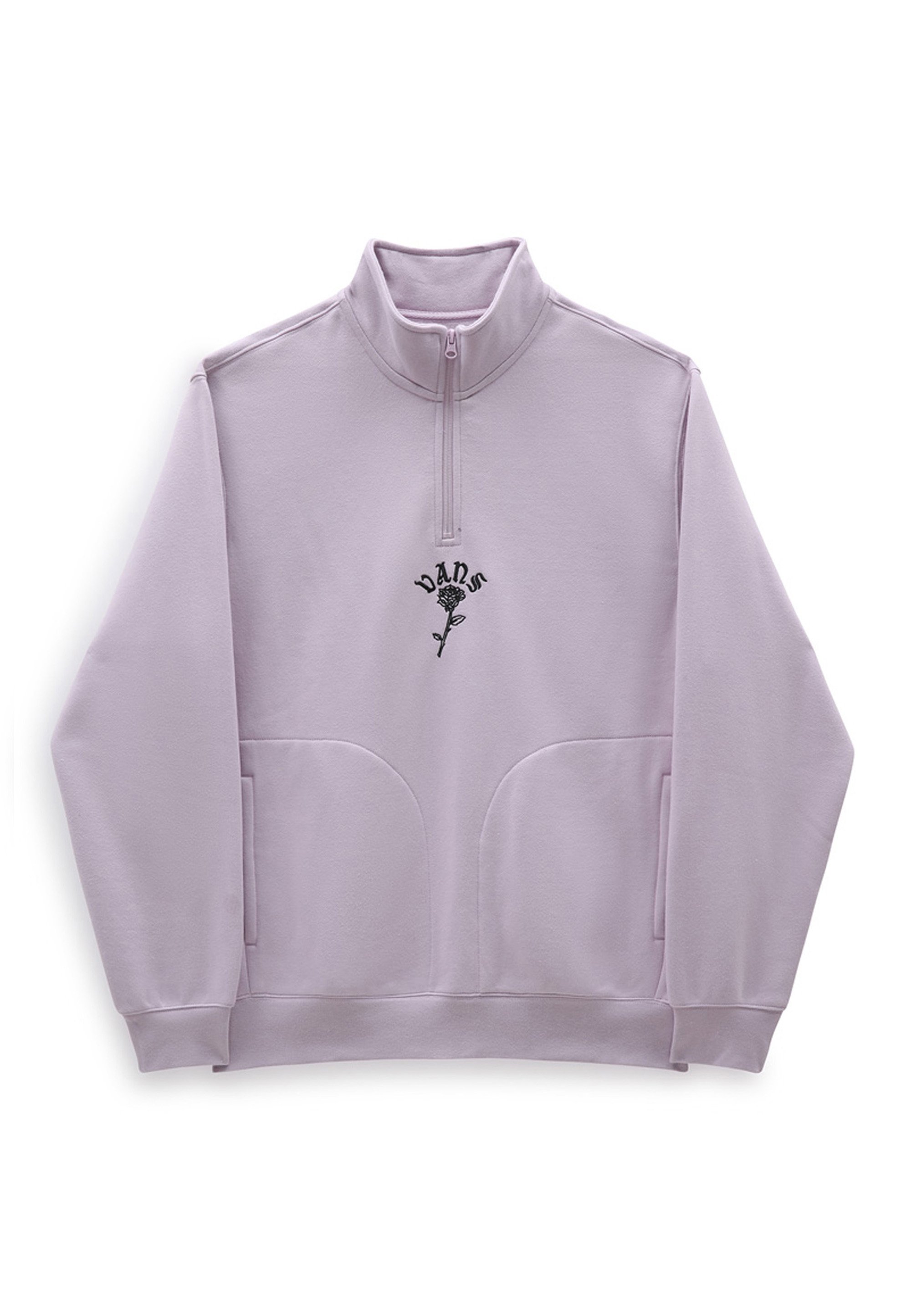 Vans POCKET Q ZIP - Sweatshirt - lavender frost/violet - ZALANDO.FR