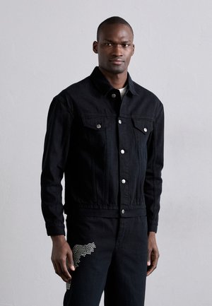 JACKET REPLICA EAGLE - Denim jacket - black