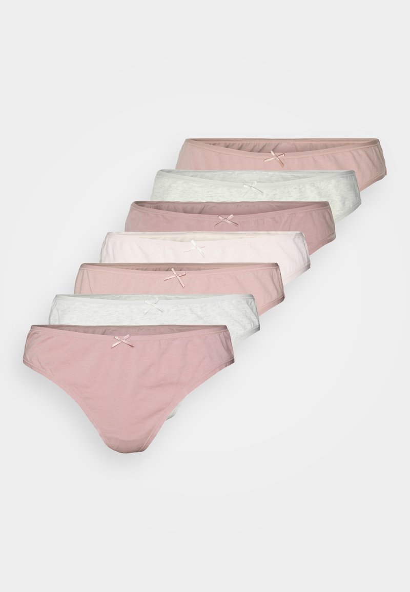 Anna Field 7 PACK - Tanga - pink