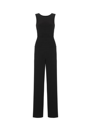 SHIRRED WIST - Tuta jumpsuit - nero