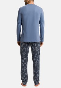 Hanro NIGHT DAY SET - Pyžamová sada - aqua ink leaves