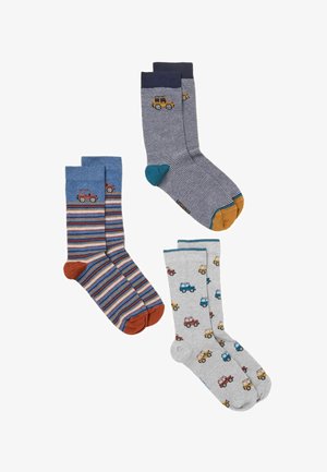 FatFace, 3 PAIRS OF OFF ROADER SOCKS - Socken - navy