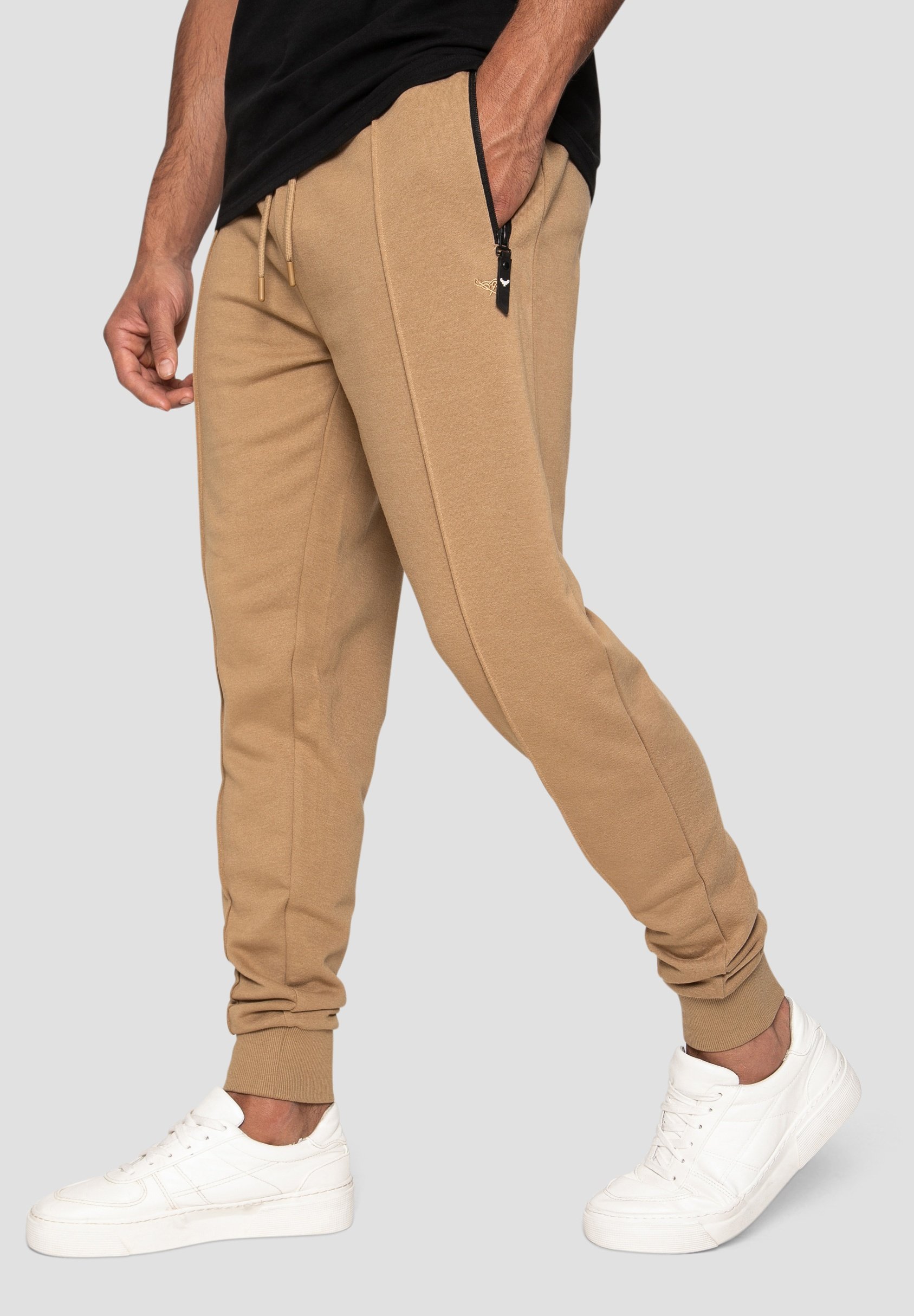 Pantalon De Sport Homme MIWINI - Jogging Respirant Avec Bande Dorée, Confort Et Style Décontracté