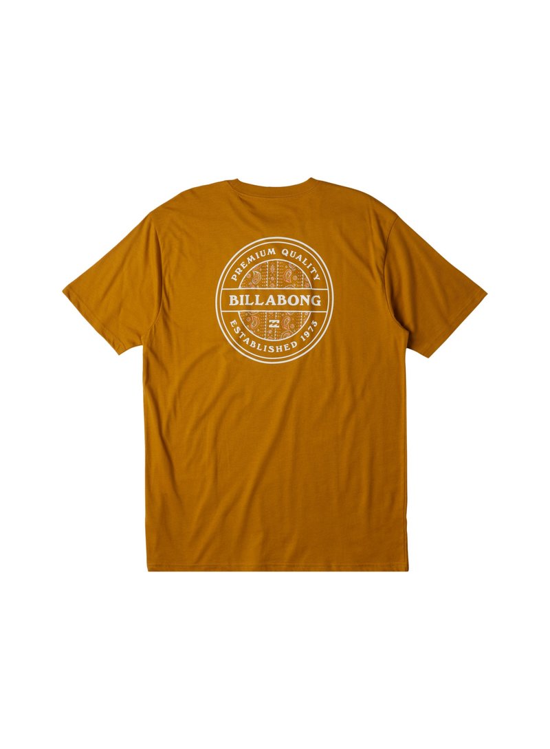 Billabong T-shirt print geel Billabong T-shirt print geel