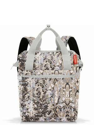 Sac à Dos Reisenthel Allrounder R Large - Tissu Herringbone Bleu Foncé, 23 Litres - NEUF