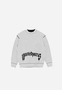 PITCHER REVERSE UNISEX - Pullover - white/black