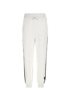Guess JOGGING -PRÄGELOGO - Jogginghose - weiß
