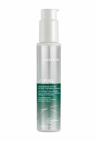 Haargel zur Volumensteigerung in einer durchsichtigen Flasche mit einer weißen Pumpe. Das Etikett zeigt grünen Text und silberne Akzente. Füllmenge: 100 ml.