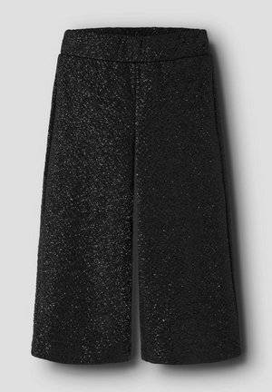 Name it, TROUSERS WIDE LEG - Pantalon classique - black