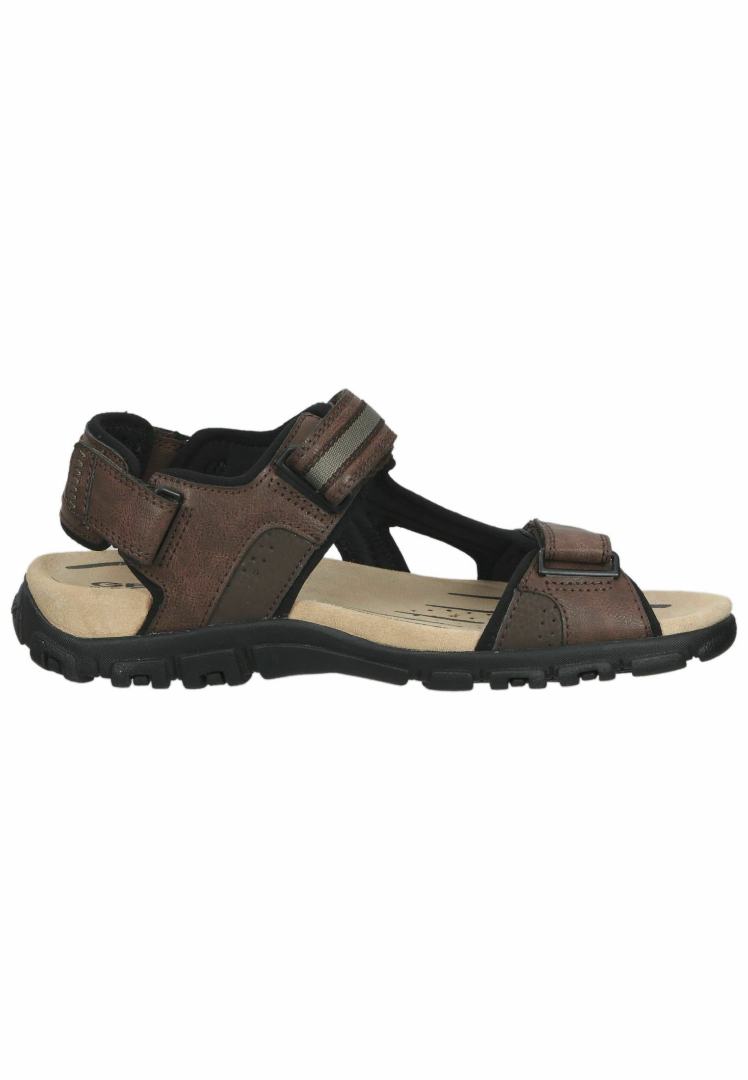 GEOX SANDALI DA uomo in pelle camoscio trekking regolabili scarpe estive  outdoor EUR 69,90 - PicClick IT