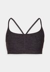 COZY STRAPPY LOW IMPACT BRA - Sujetadores deportivos con sujeción ligera - black heather