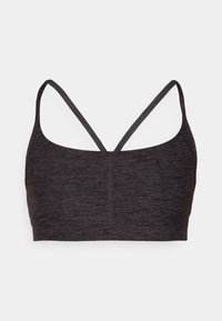 COZY STRAPPY LOW IMPACT BRA - Reggiseno sportivo con sostegno leggero - black heather