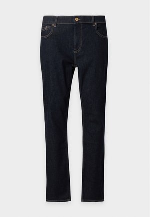 ONLY Carmakoma, CARWILLY BOX - Jeans Skinny Fit - dark blue denim