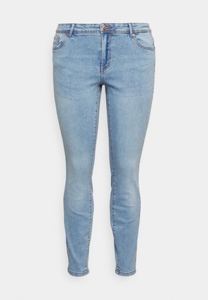 VMTANYA SKINNY CURVE - Jeans Skinny Fit - light blue
