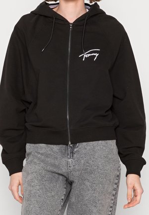 Kapuzenpullover - black