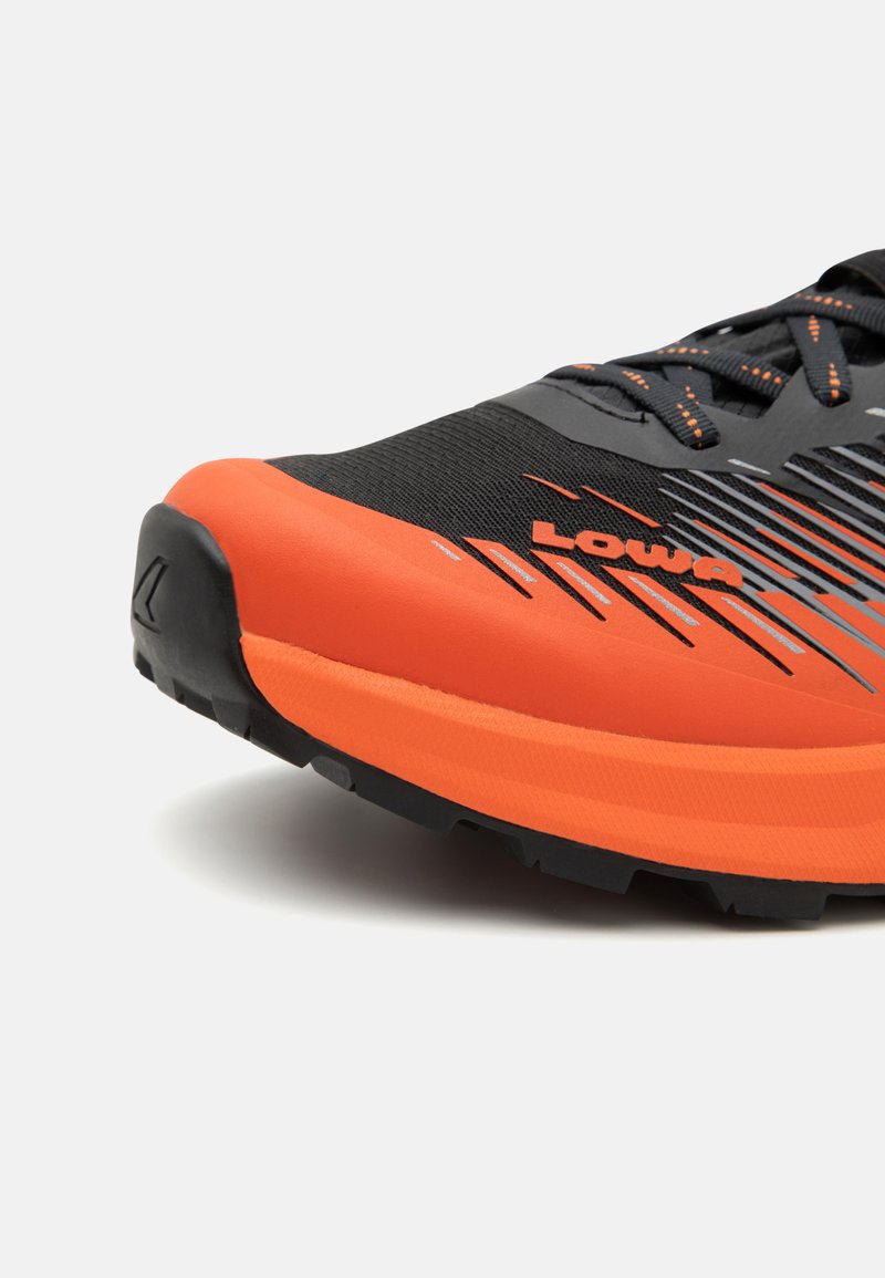 Lowa AMPLUX - Trail running shoes - flame/grey/dark grey  display picture 3