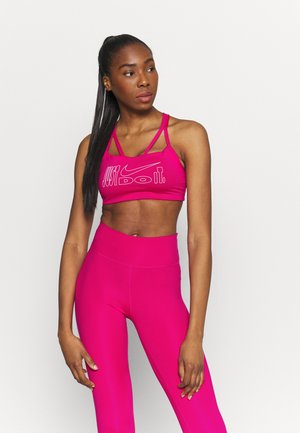 INDY ICONCLASH BRA - Sujetadores deportivos con sujeción ligera - fireberry/white