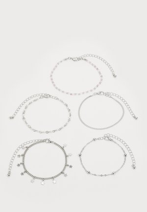 5 PACK - Bracelet - silver-coloured
