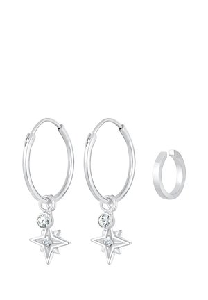 Elli 2 PACK STAR - Auskarai - silver-coloured