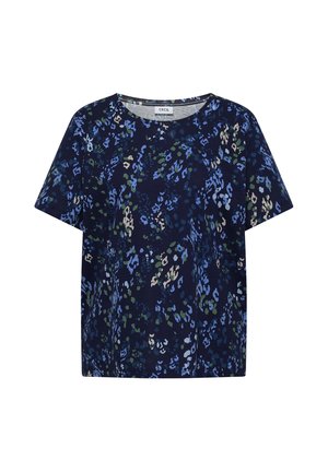 Cecil, T-SHIRT MIT RUNDHALS UND PRINT - T-shirt imprimé - urban dark blue