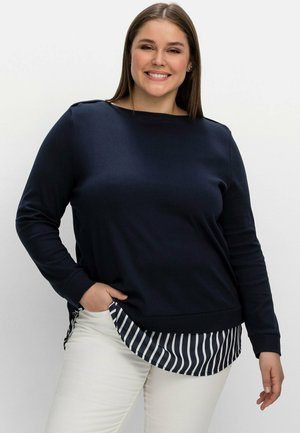 Sheego Long sleeved top - nachtblau