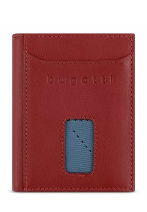 bugatti SECURE SLIM KREDITKARTEN RFID SCHUTZ 8 CM - Geldbörse - rot