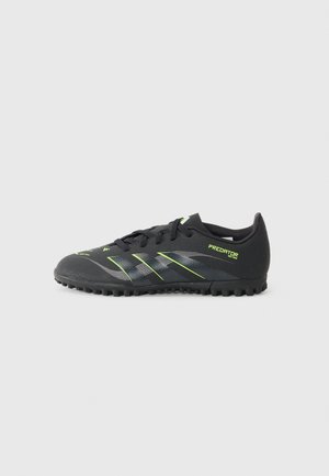 adidas Performance PREDATOR CLUB UNISEX - Chaussures de football sur gazon - core black/carbon/lucid lemon