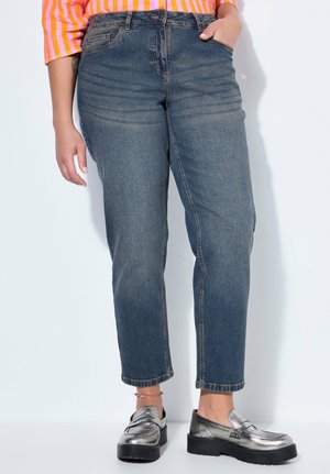 5-POCKET, STRETCHKOMFORT - Jeans Tapered Fit - dark blue denim