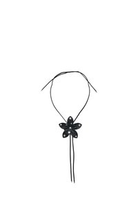 EFFECT FLOWER - Halsband - black