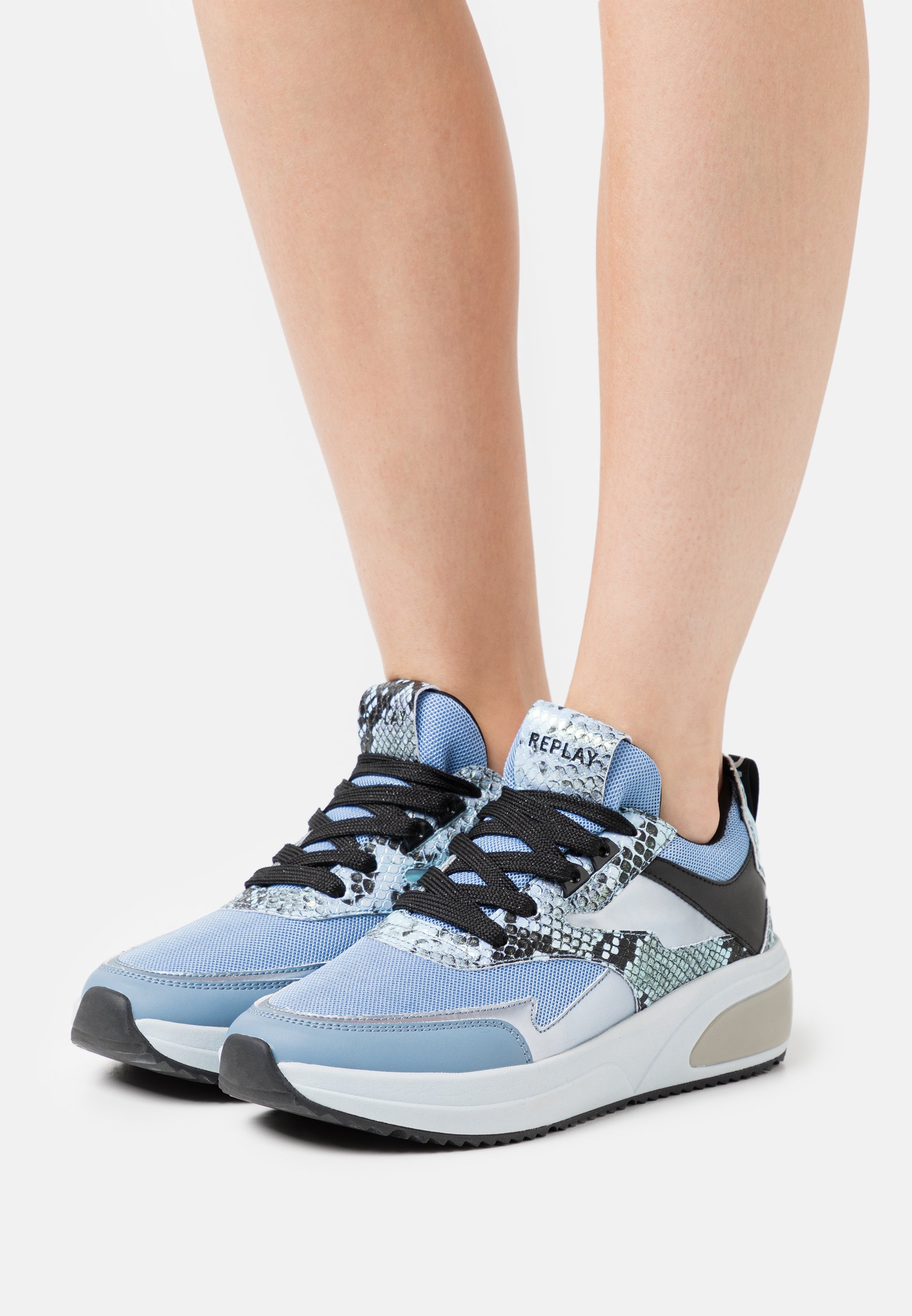Replay AMUDENA - Zapatillas - light blue/azul claro - Zalando.es