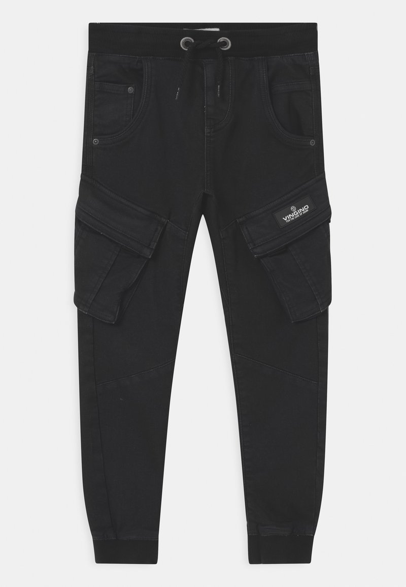 Vingino CARLOS - Cargo trousers - deep black