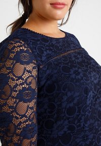 Dorothy Perkins Curve Cocktailklänning - dark blue