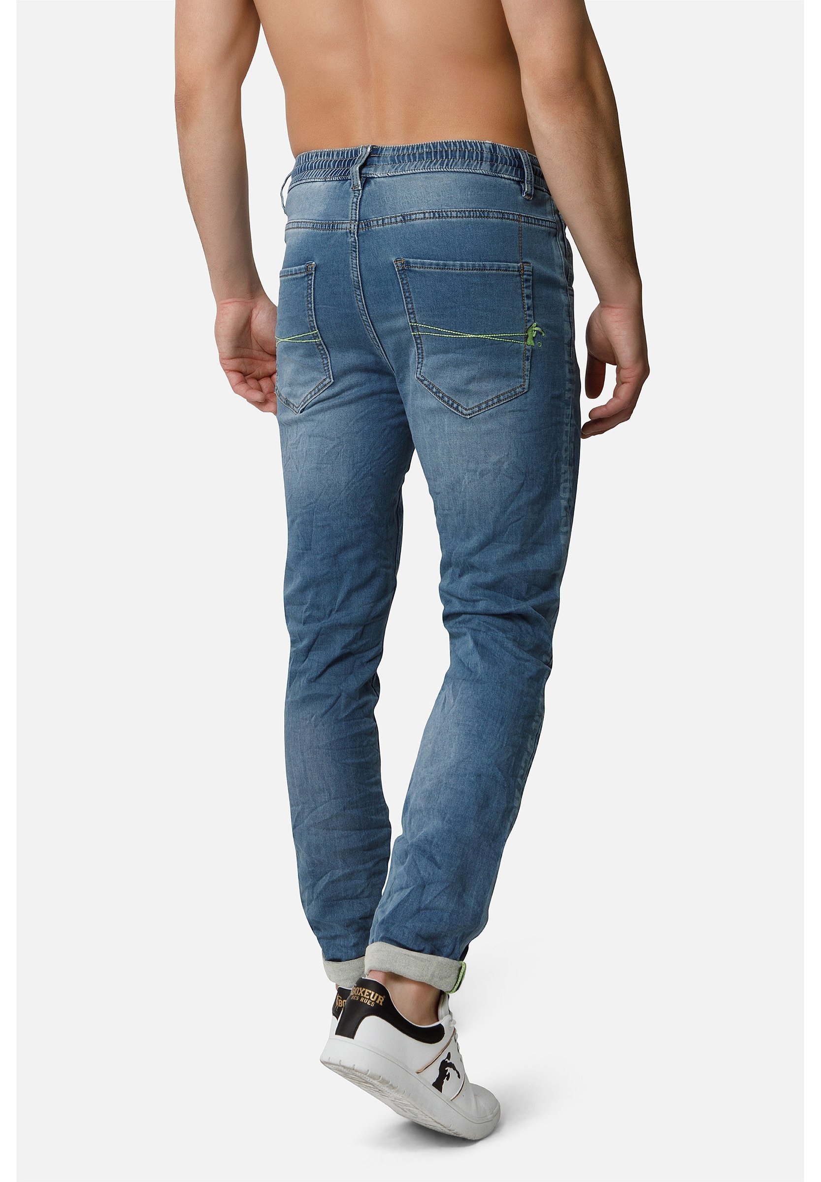 Boxeur Des Rues Jeans a sigaretta - blue denim/blu denim - Zalando.it