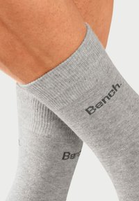 Bench 4 PACK - Socken -  anthrazit meliert grau meliert