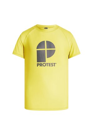 BERENTS  SHORT SLEEVE - Surfshirt - yellow