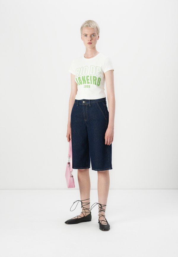 ONLWINSLET BABY TEE - Print T-shirt - cloud dancer2