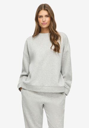 Noisy May, SWEATSHIRT NMBLOOM - Суитшърт - light grey melange