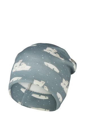 Sterntaler, BEANIE MIT EISBÄREN - Beanie - grau blau