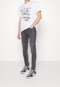 Levi's® Vaqueros pitillo - black denim