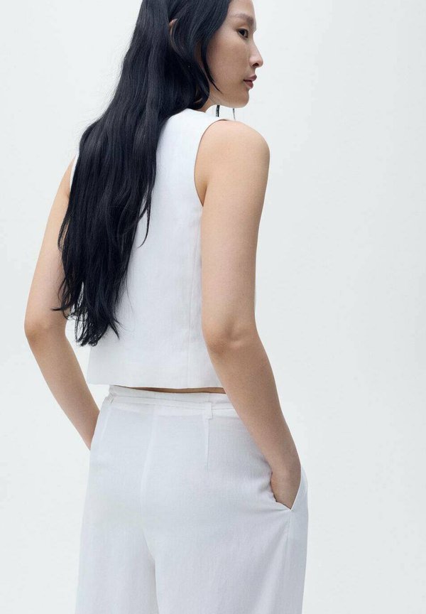 BONNIE - Waistcoat - blanc2