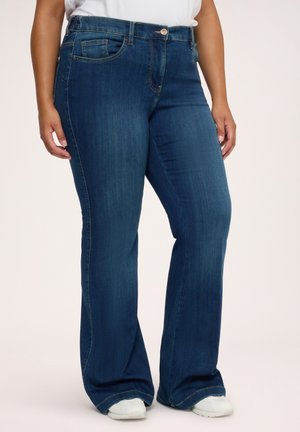 Fiorella Rubino, JEANS FLARE LAVAGGIO BLU - Jeans a zampa - blu